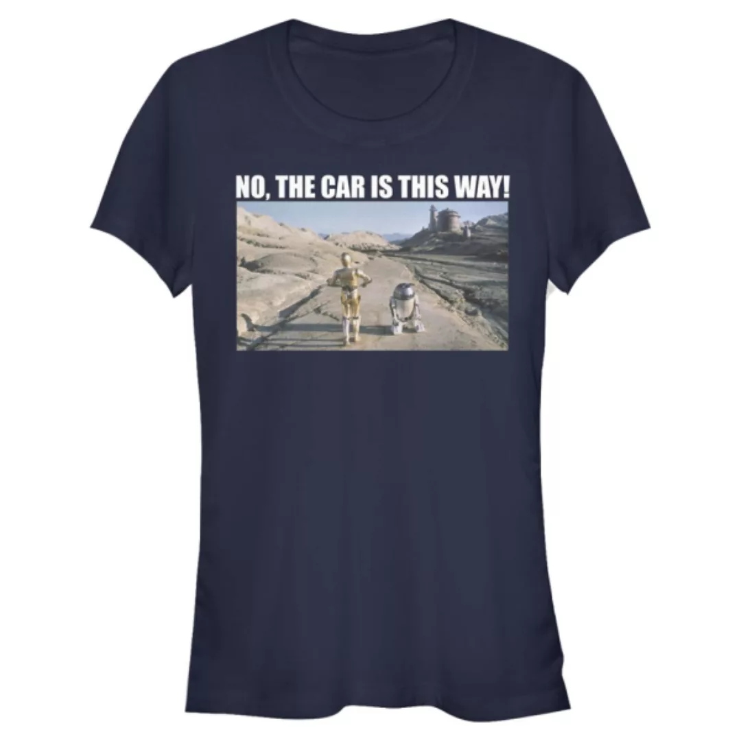 Star Wars - R2-D2 & C-3PO Where's The Car - Frauen T-Shirt günstig online kaufen