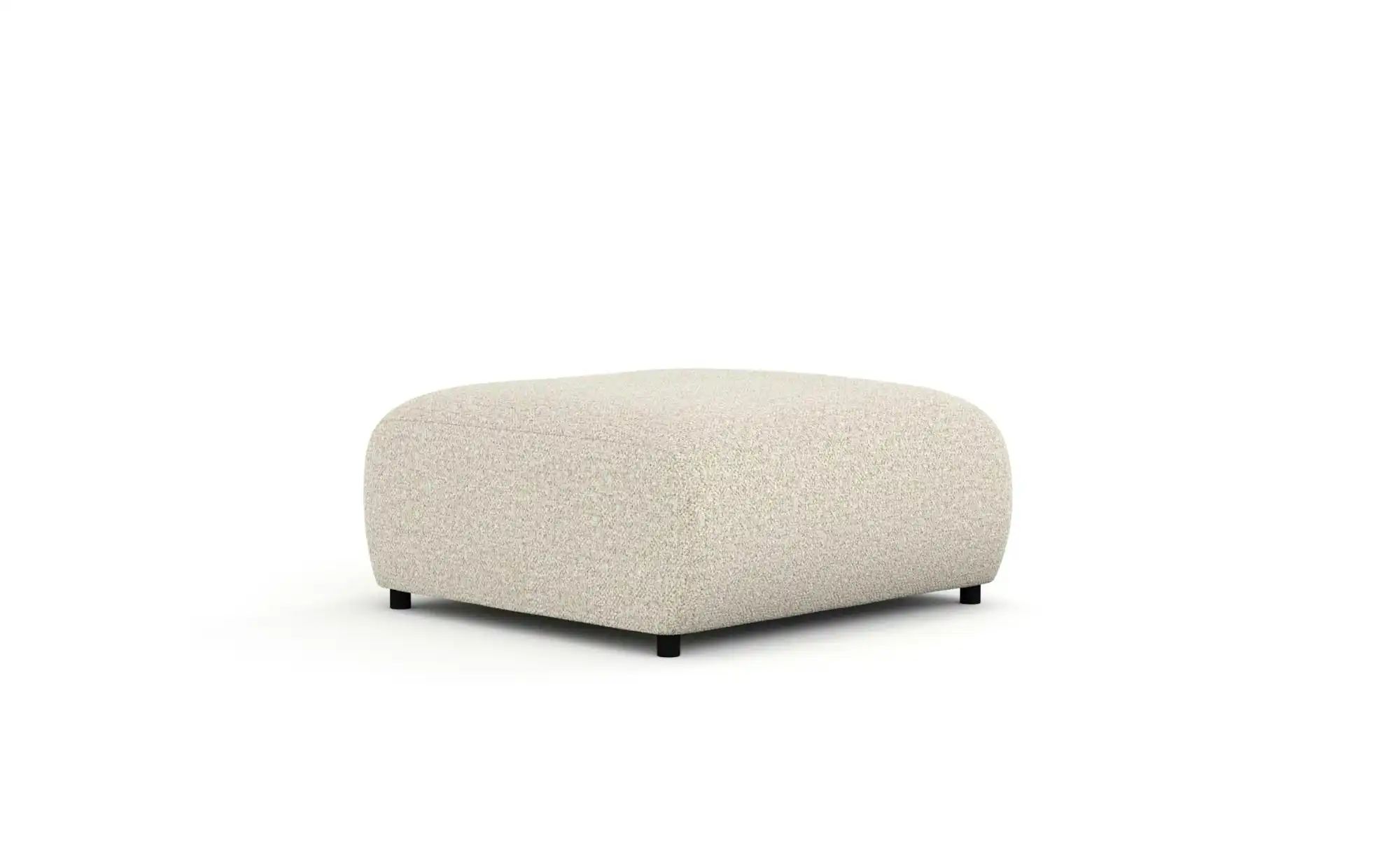 Hocker  Zanzibar ¦ beige ¦ Maße (cm): B: 88 H: 42 Polstermöbel > Hocker - H günstig online kaufen