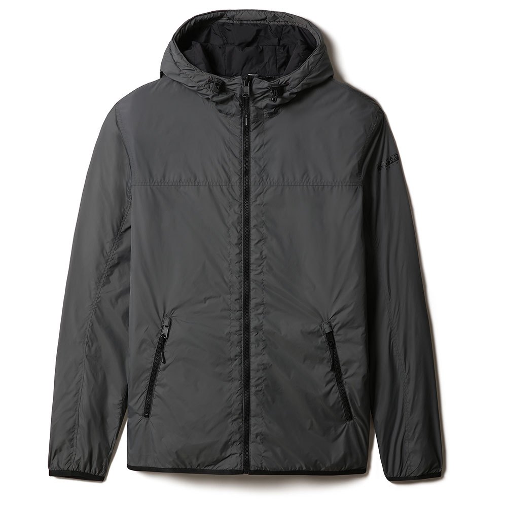 Napapijri A-circular Short Jacke XL Dark Grey Solid günstig online kaufen