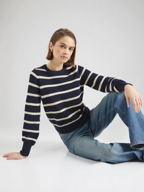 Vero Moda Strickpullover VMAMAZING (1-tlg) Lochmuster günstig online kaufen