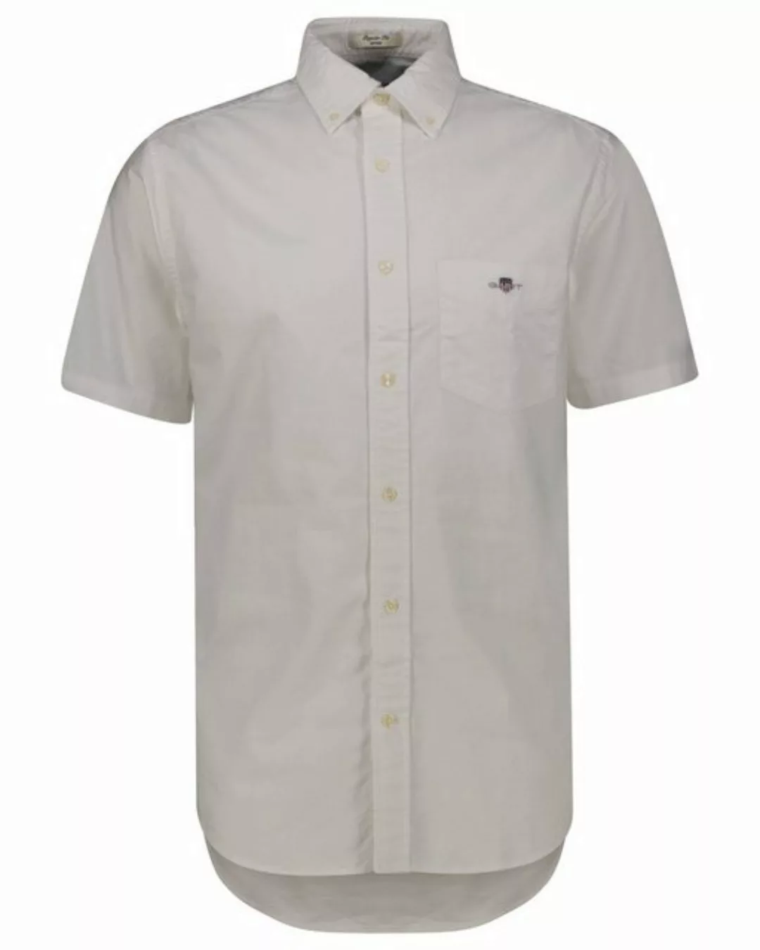 Gant Langarmhemd Herren Kurzarmhemd OXFORD Regular Fit (1-tlg) günstig online kaufen