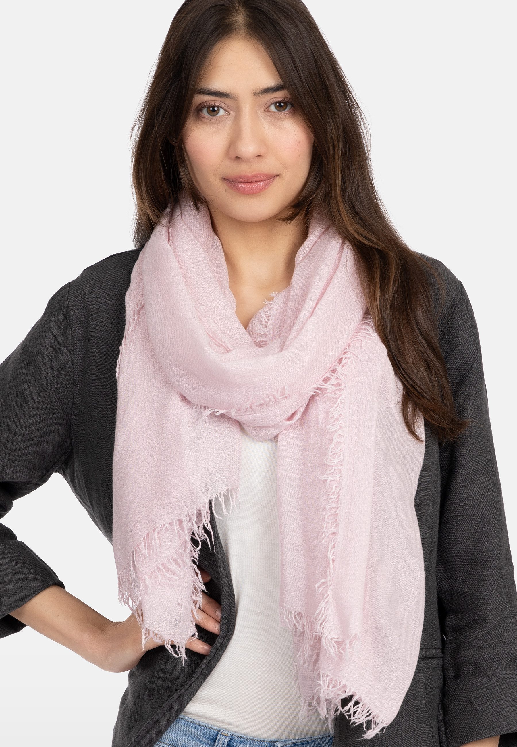 Caspar Modeschal SC529 Damen Sommer Schal günstig online kaufen