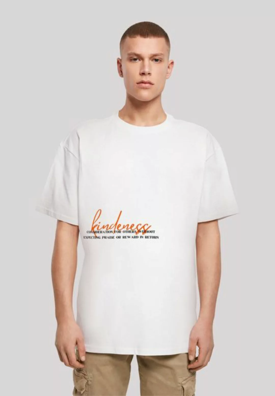 F4NT4STIC T-Shirt kindness OVERSIZE TEE Print günstig online kaufen