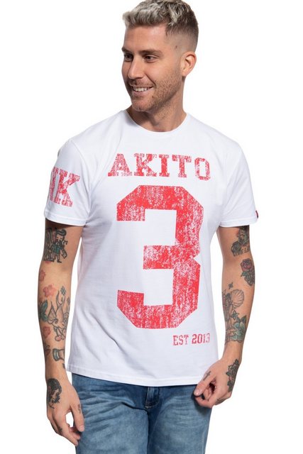 Akito Tanaka T-Shirt Number (1-tlg) mit Print in der Front und auf dem Ärme günstig online kaufen