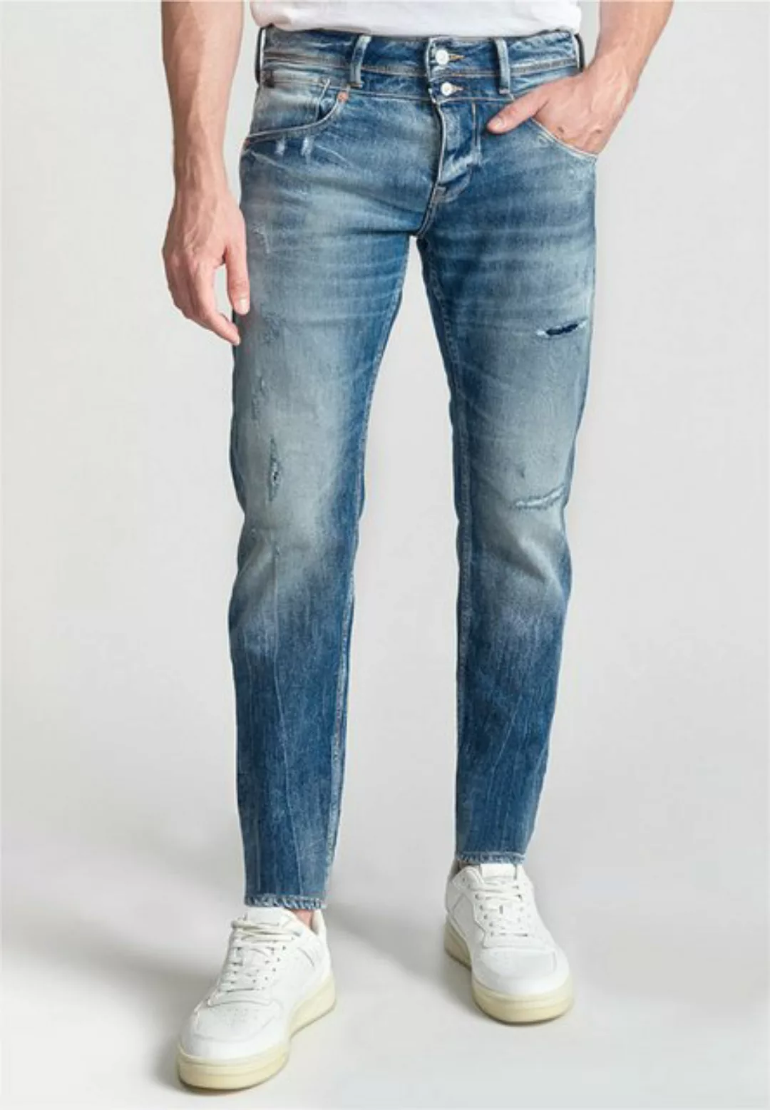 Le Temps Des Cerises Bequeme Jeans 700/11 mit leichten Destroyed-Elementen günstig online kaufen