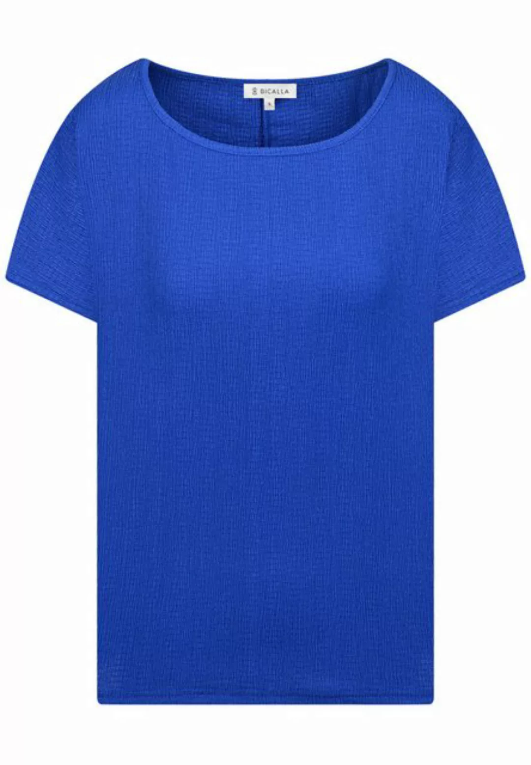 BICALLA T-Shirt Shirt Crinkle - 10/blue (1-tlg) günstig online kaufen