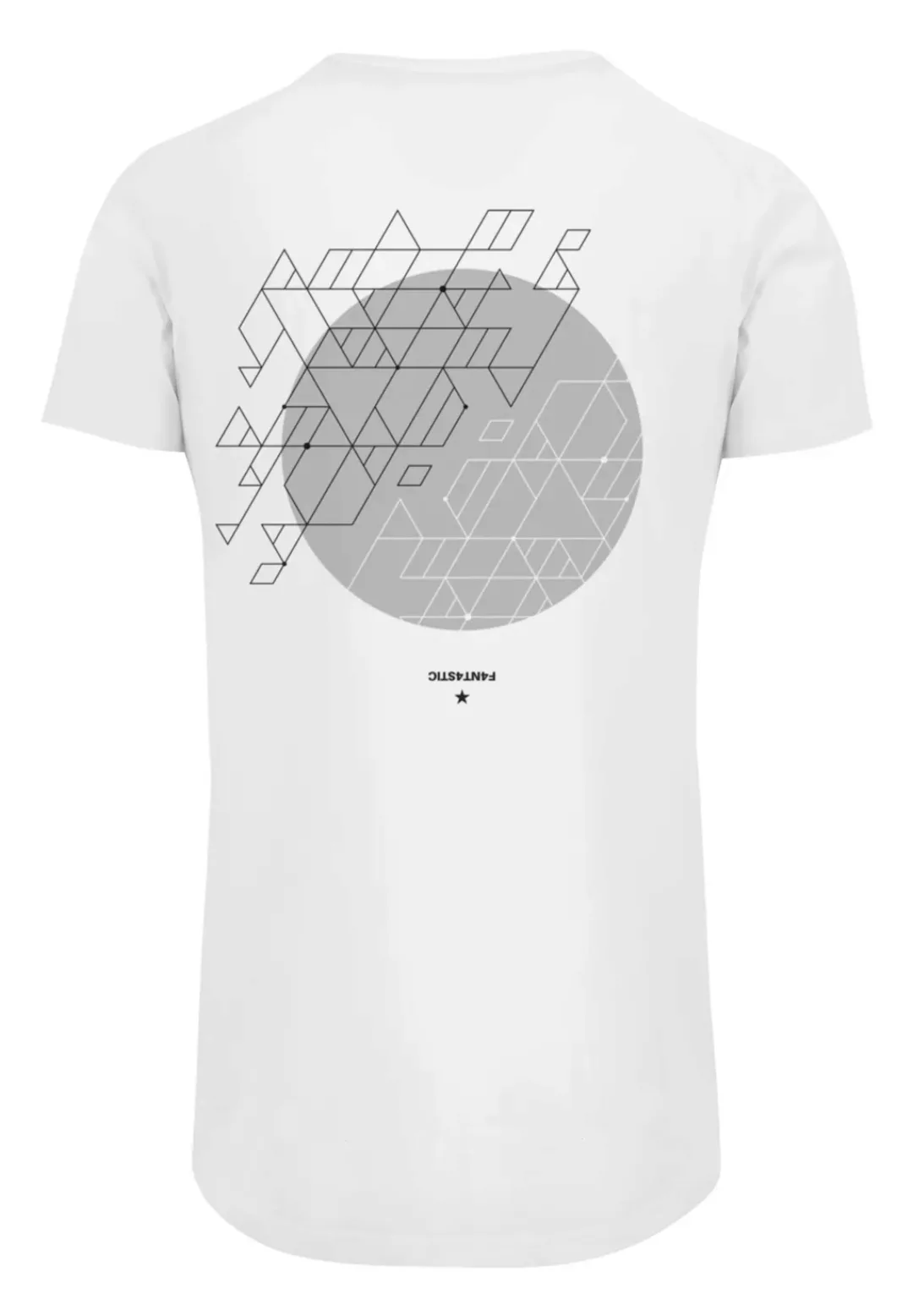 F4NT4STIC T-Shirt "Geometrics Grau", Print günstig online kaufen