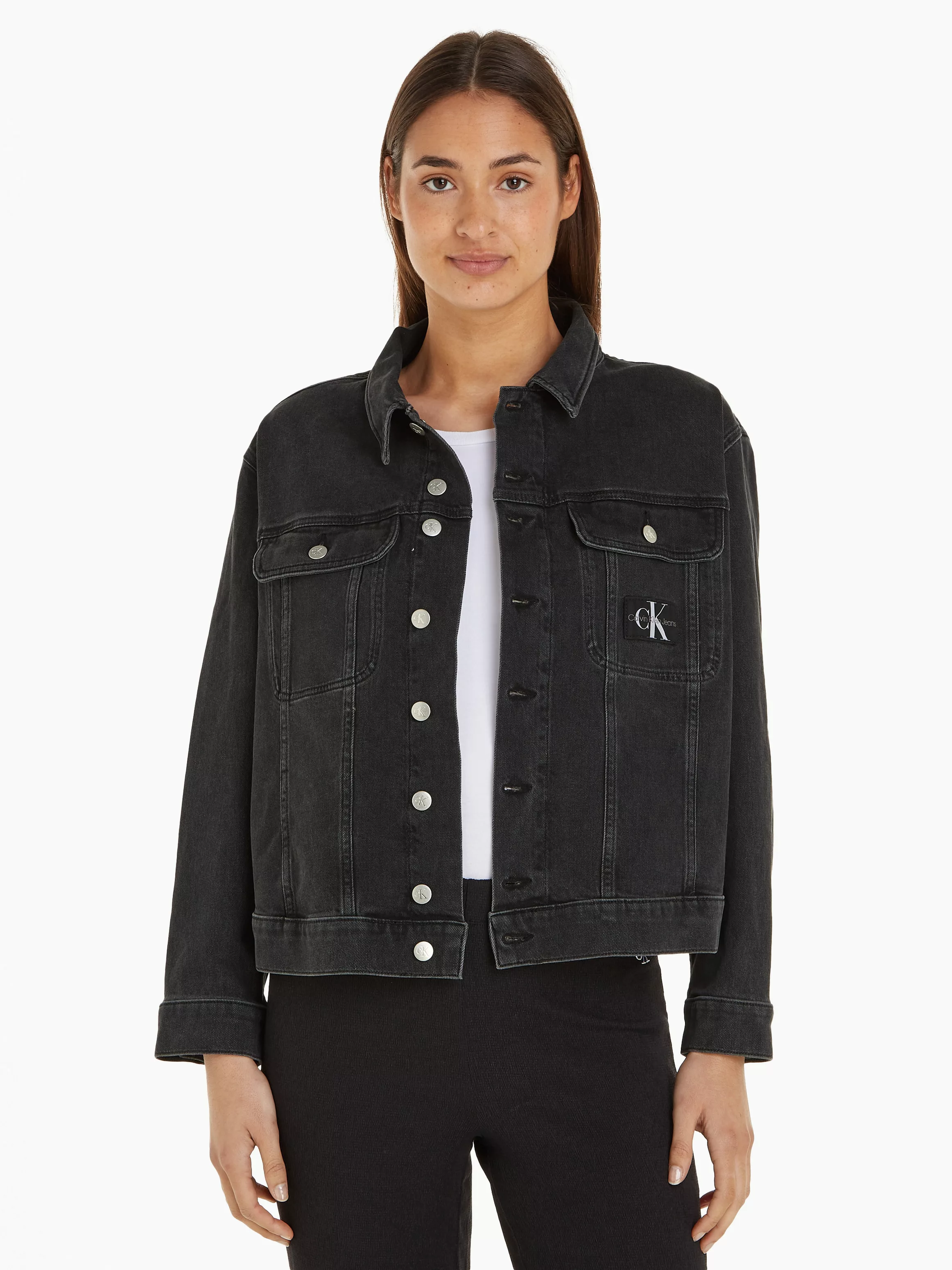 Calvin Klein Jeans Plus Jeansjacke REGULAR 90s DENIM JACKET PLUS günstig online kaufen