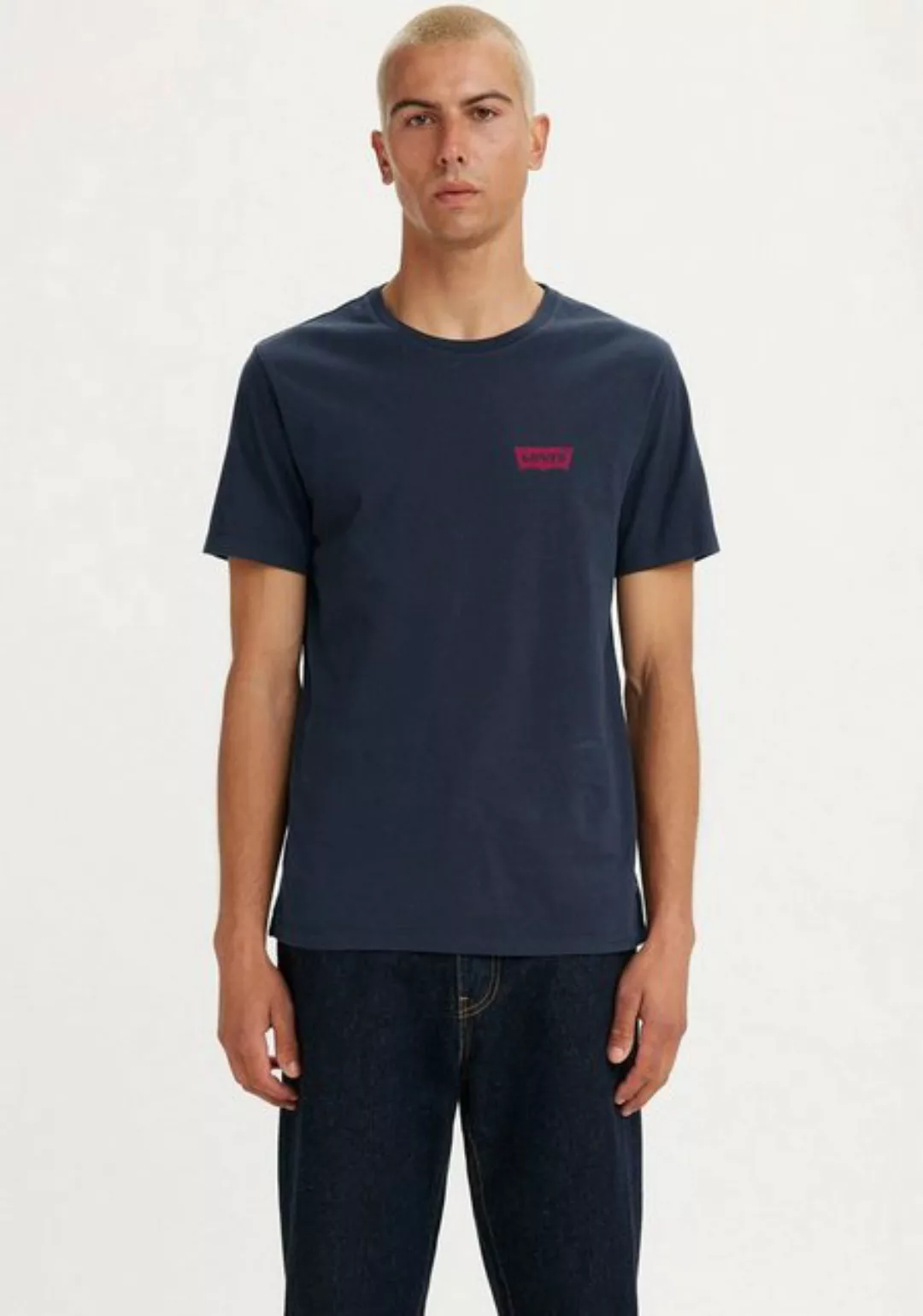 Levi's® Kurzarmshirt mit Levi's® Logo auf der Brust günstig online kaufen