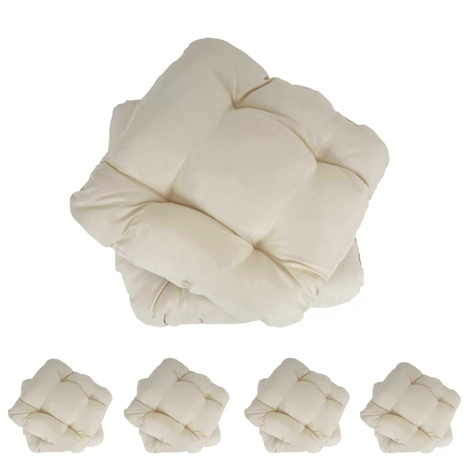 MCW Sitzkissen Milano 10er-Set Creme günstig online kaufen