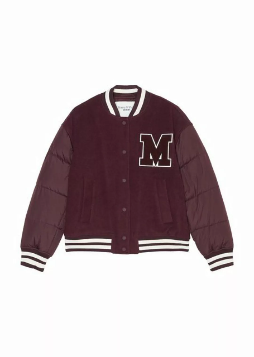 Marc O'Polo DENIM Jackenblazer varsity jacket with chest artwork a günstig online kaufen