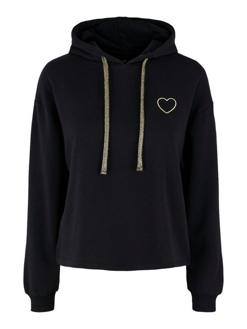 pieces Kapuzensweatshirt PCCHILLI LS HEART HOODIE NOOS BC günstig online kaufen