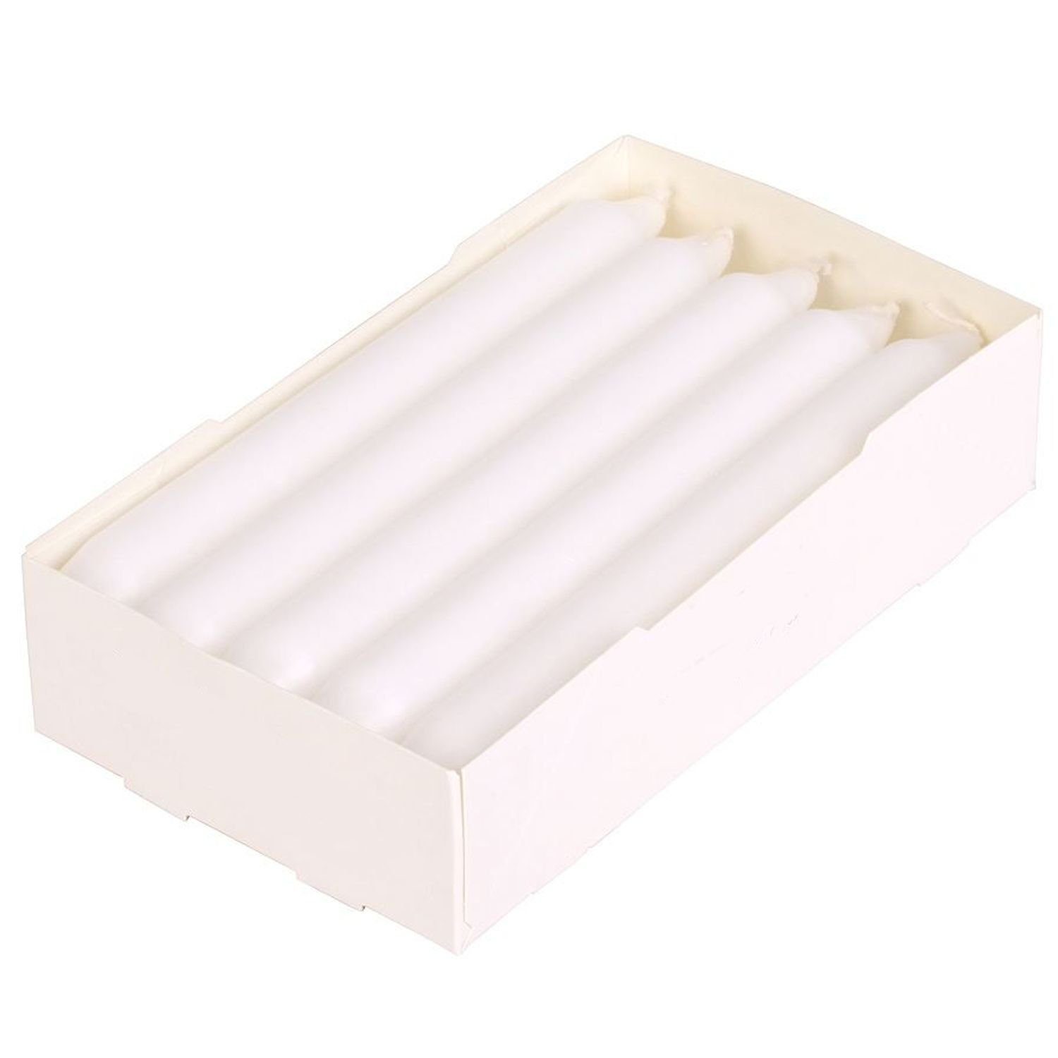 New Home Tafelkerze Tafelkerzen 10er-Set Weiß günstig online kaufen