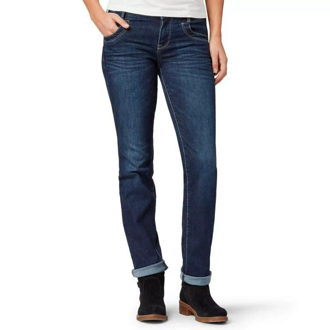 Tom Tailor Straight Jeans 33 Dark Stone Wash Denim günstig online kaufen