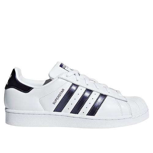 Adidas Superstar W Schuhe EU 36 2/3 White,Navy blue günstig online kaufen