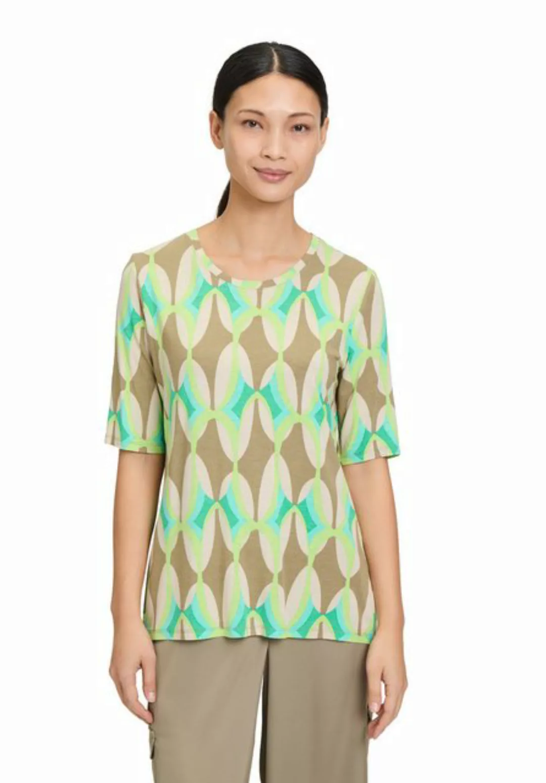 Betty Barclay Kurzarmshirt Betty Barclay Basic Shirt mit Print (1-tlg) Druc günstig online kaufen