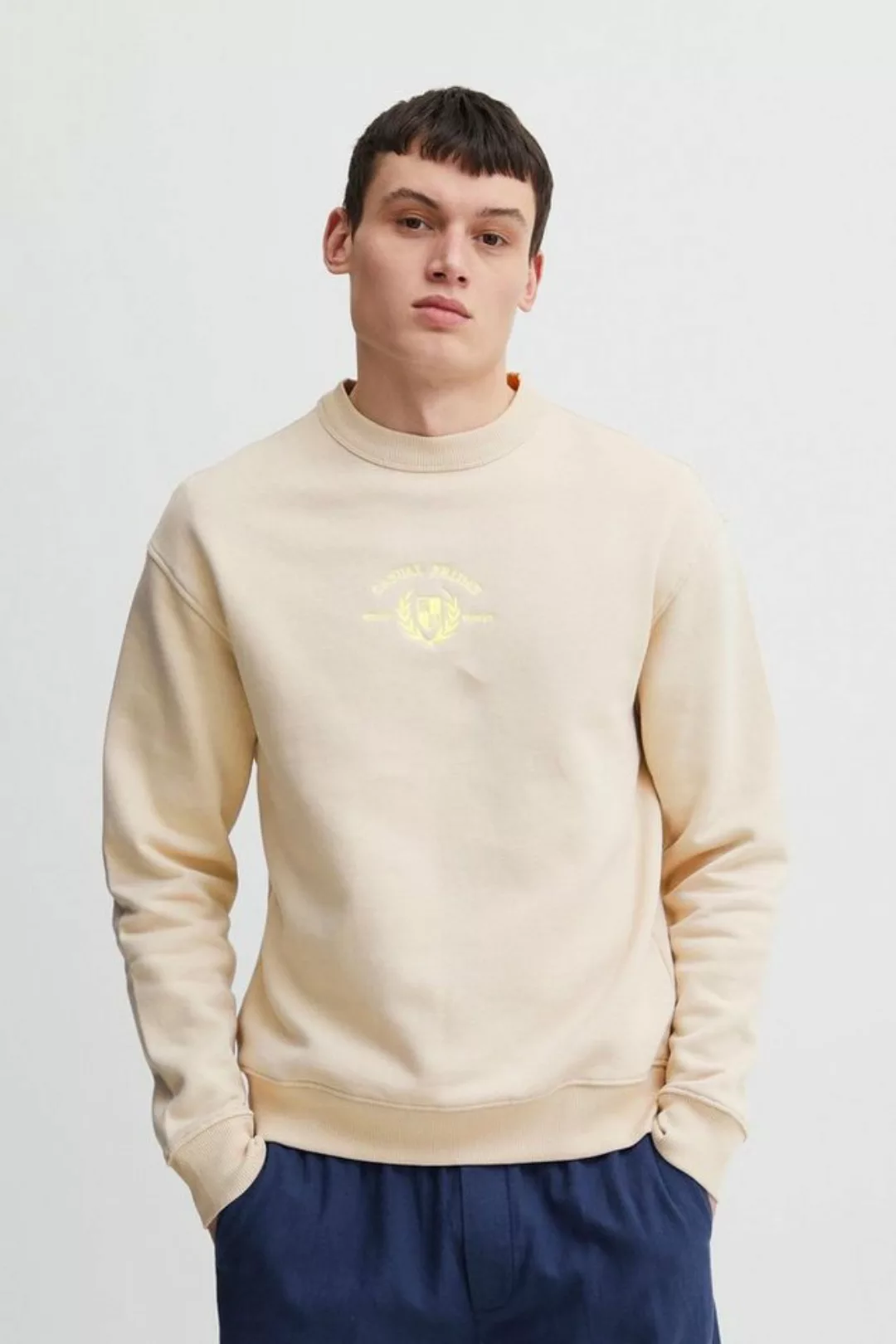 Casual Friday Sweatshirt CFSage relaxed sweat w. embroidery - 20504729 günstig online kaufen