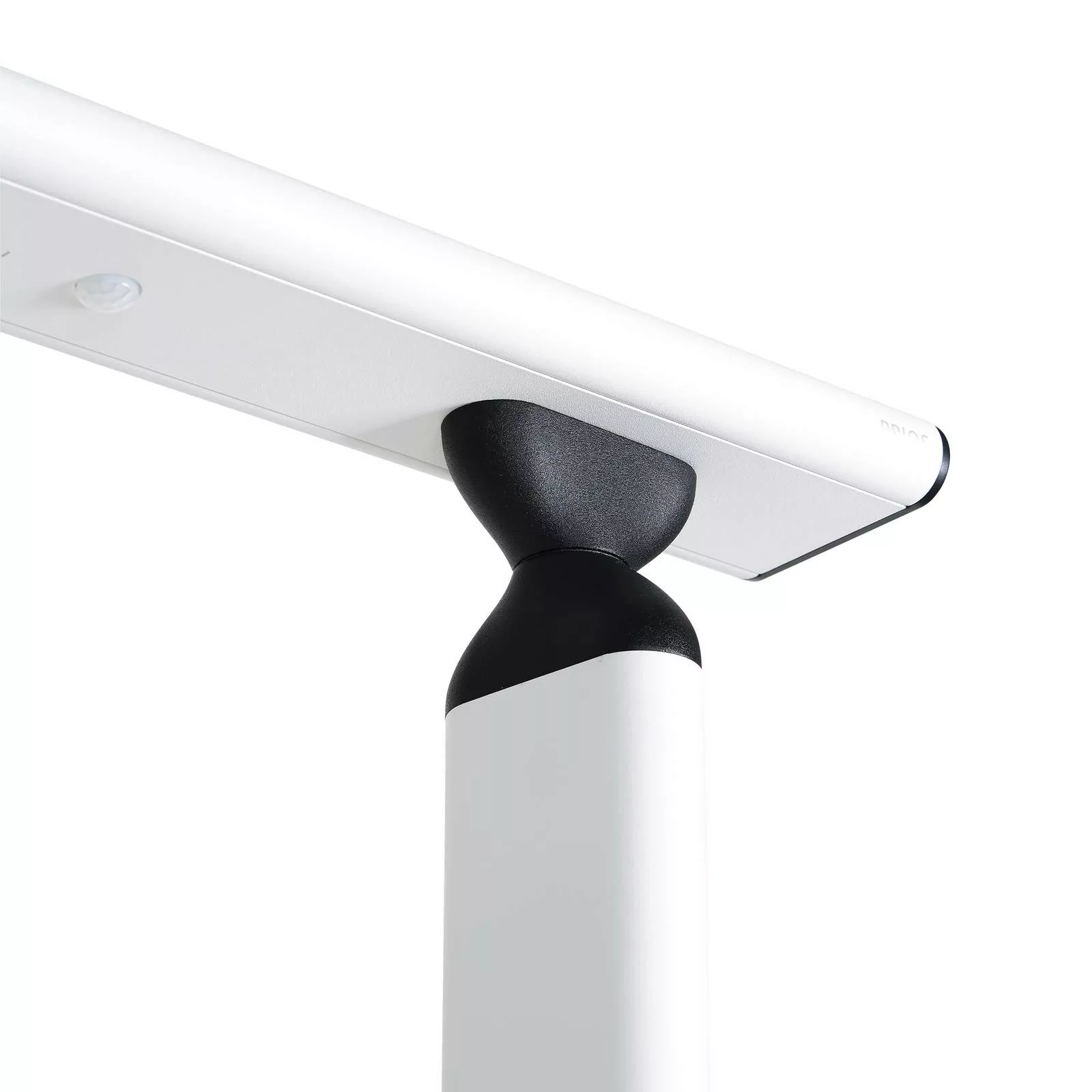 Prios Zyair LED-Büro-Stehleuchte, weiß 108,4 cm günstig online kaufen