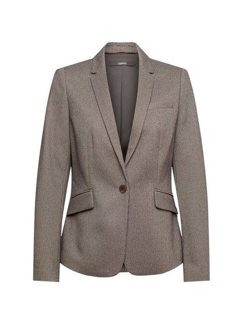 Esprit Collection Kurzblazer Mix & Match Karo- Blazer günstig online kaufen