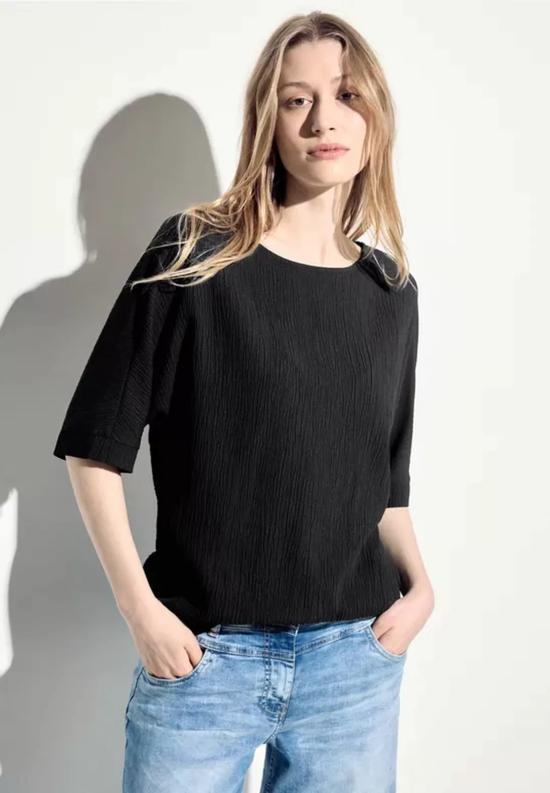 Cecil Shirtbluse mit Struktur-Optik günstig online kaufen