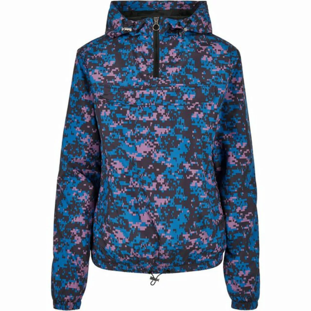 URBAN CLASSICS Bomberjacke Urban Classics Damen Ladies Camo Pull Over Jacke günstig online kaufen