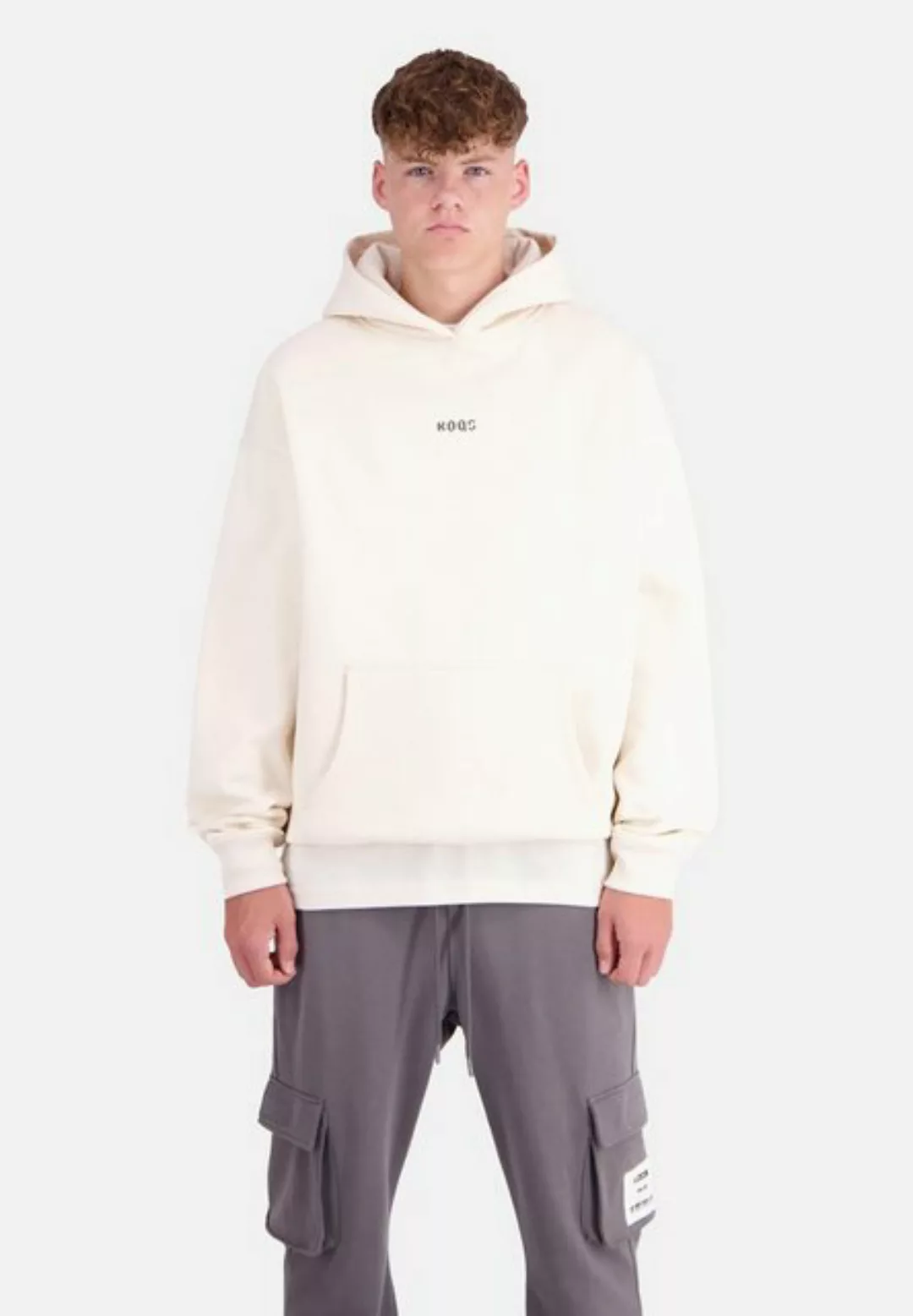 KOQS Hoodie LOGO Oversized günstig online kaufen