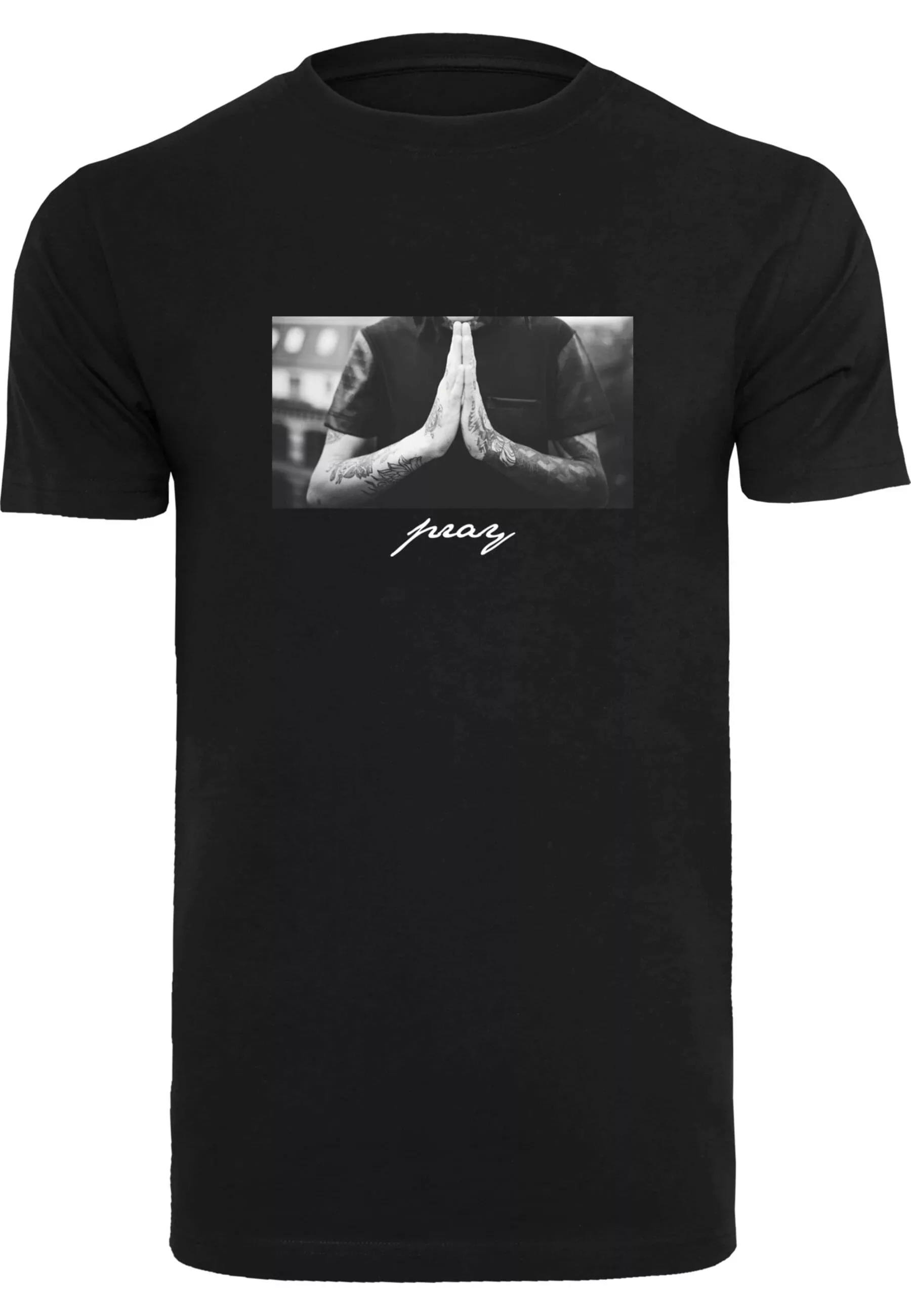 MisterTee T-Shirt "MisterTee Herren Pray Tee" günstig online kaufen