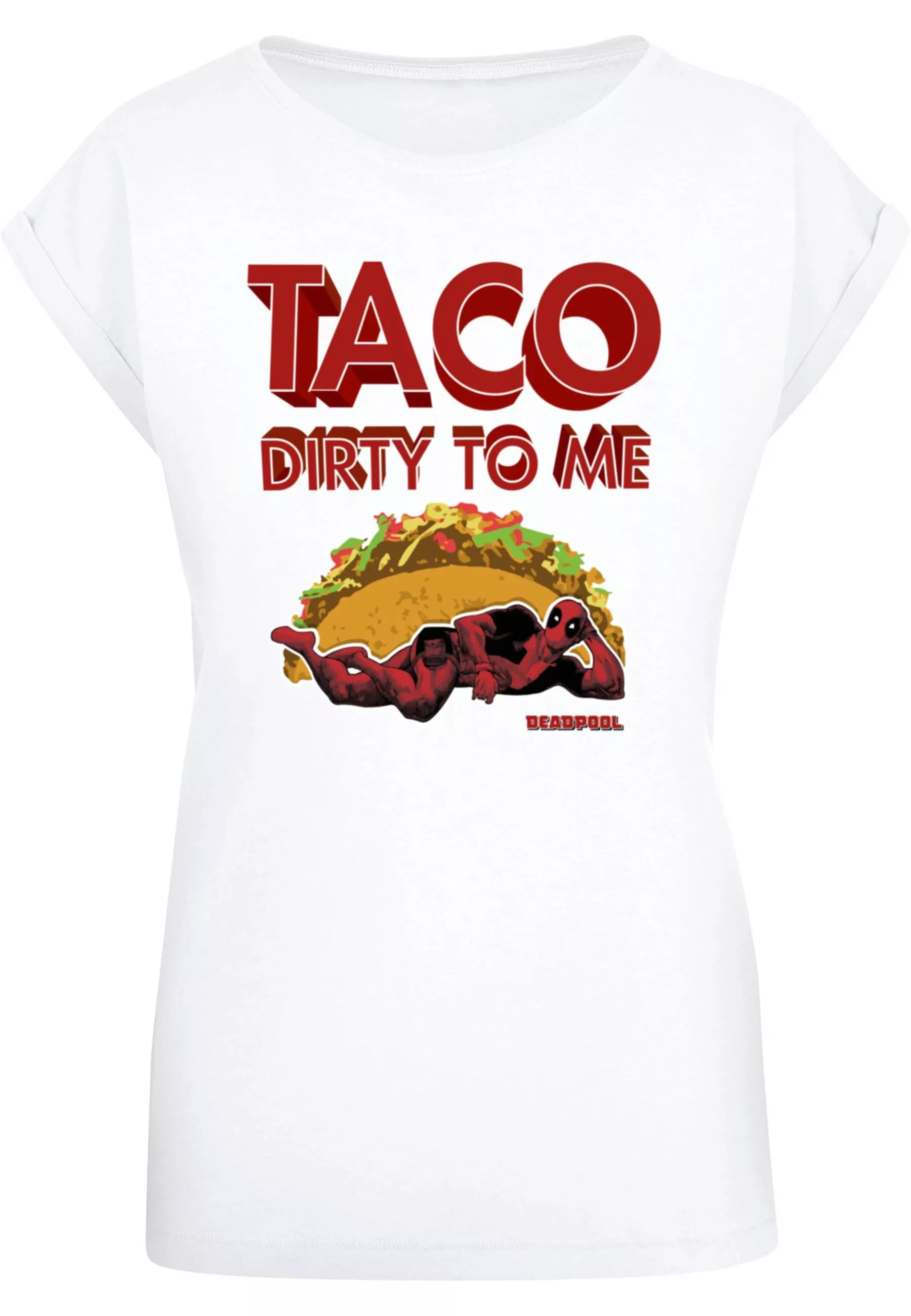 ABSOLUTE CULT T-Shirt "ABSOLUTE CULT Damen Ladies Deadpool - Taco Dirty To günstig online kaufen