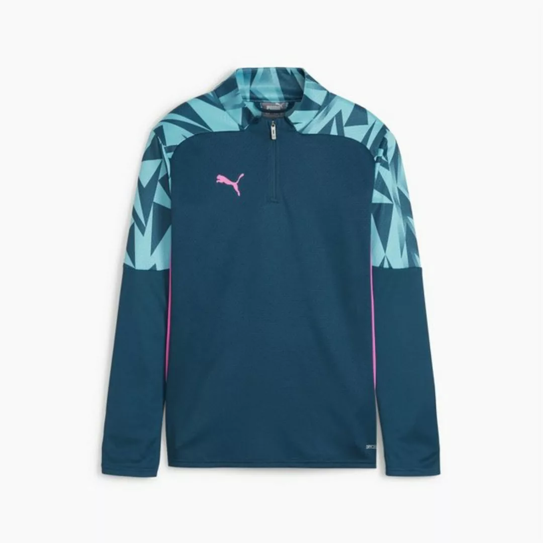 PUMA Sweatshirt individualFINAL 1/4 Zip-To OCEAN TROPIC-BRIGHT AQUA günstig online kaufen