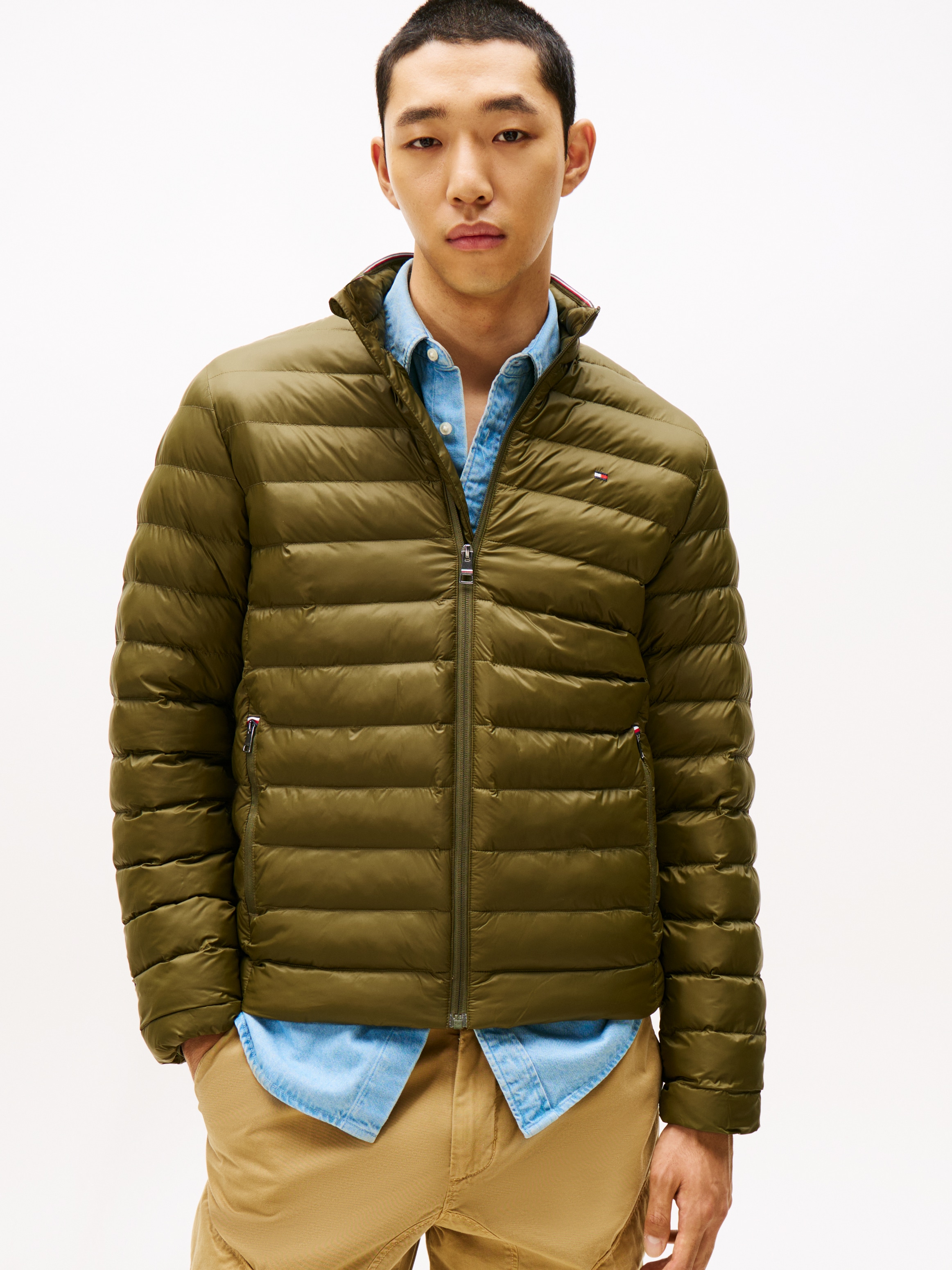 Tommy Hilfiger Steppjacke "PACKABLE RECYCLED JACKET", Daunenjacke, Übergang günstig online kaufen