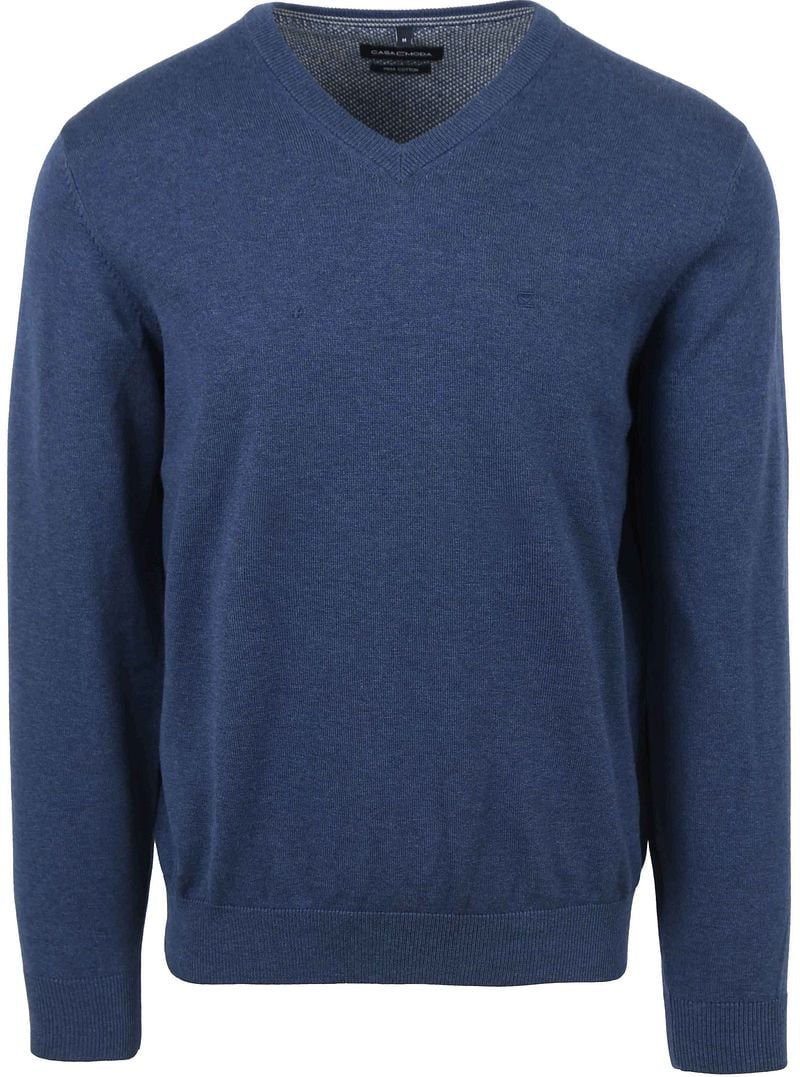 Casa Moda Pullover Mittelblau - Größe 5XL günstig online kaufen