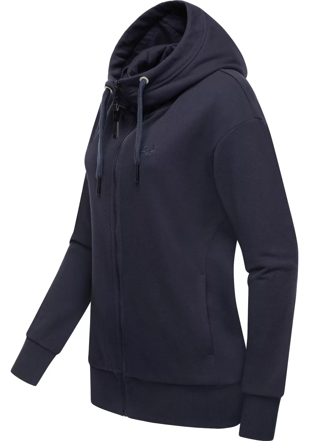 Ragwear Kapuzensweatjacke "Yodis Zip", weicher Damen Zip-Hoodie mit Kapuze günstig online kaufen