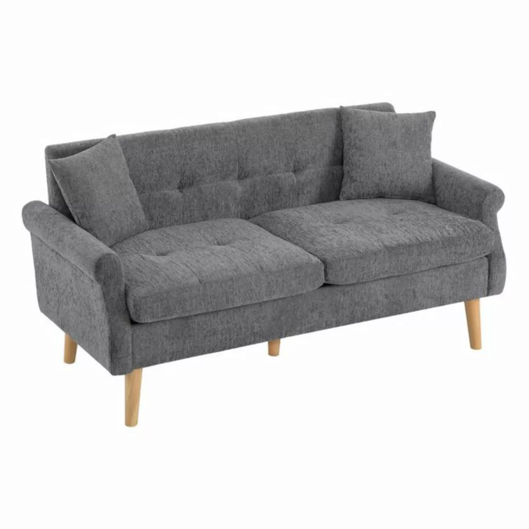 MODFU Sofa Polstersofa,Doppelsofa,Chenille-Stoff, Kompaktes Doppelsofa mit günstig online kaufen