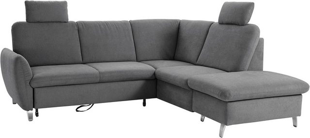 sit&more Ecksofa "Daytona L-Form", mit Federkern, zwei Kopfstützen und wahl günstig online kaufen