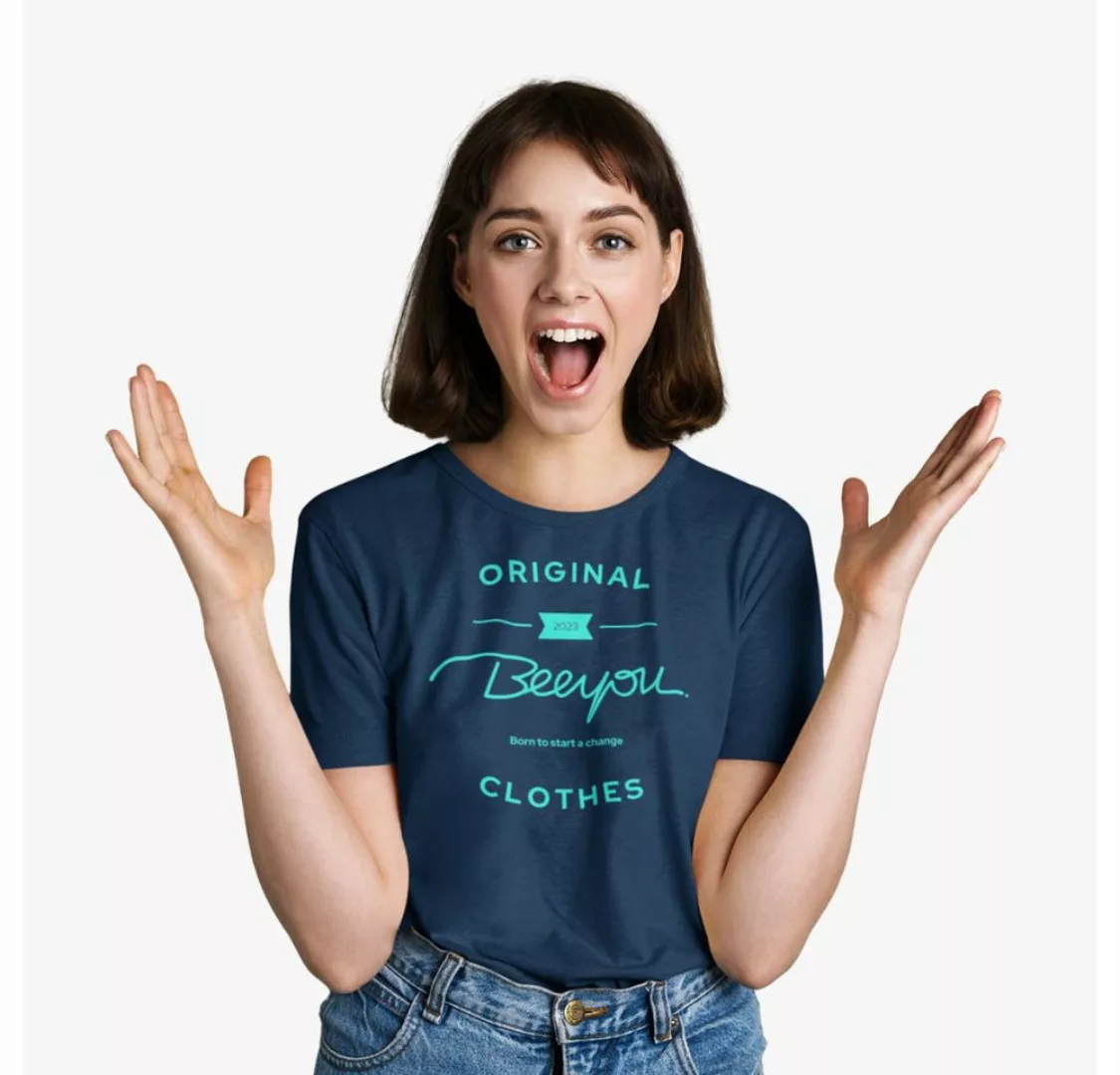 Beeyou. Clothes T-Shirt VALORA - T-Shirt Straight Fit vegan und aus 100% Bi günstig online kaufen