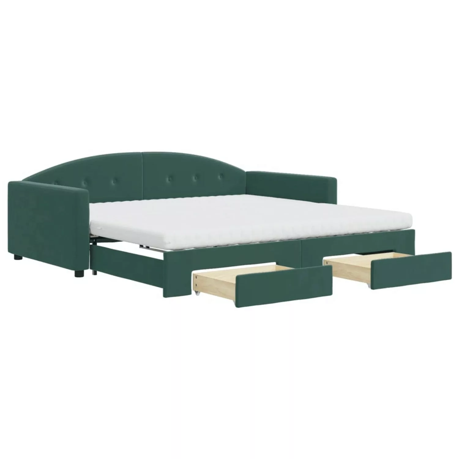 vidaXL Bett Tagesbett Ausziehbar mit Schubladen günstig online kaufen