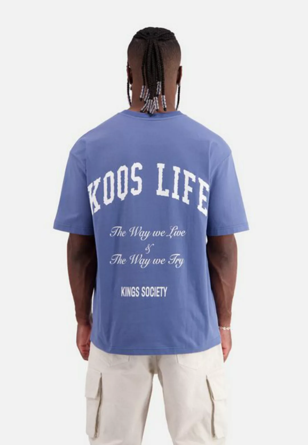 KOQS T-Shirt KOQS Life günstig online kaufen