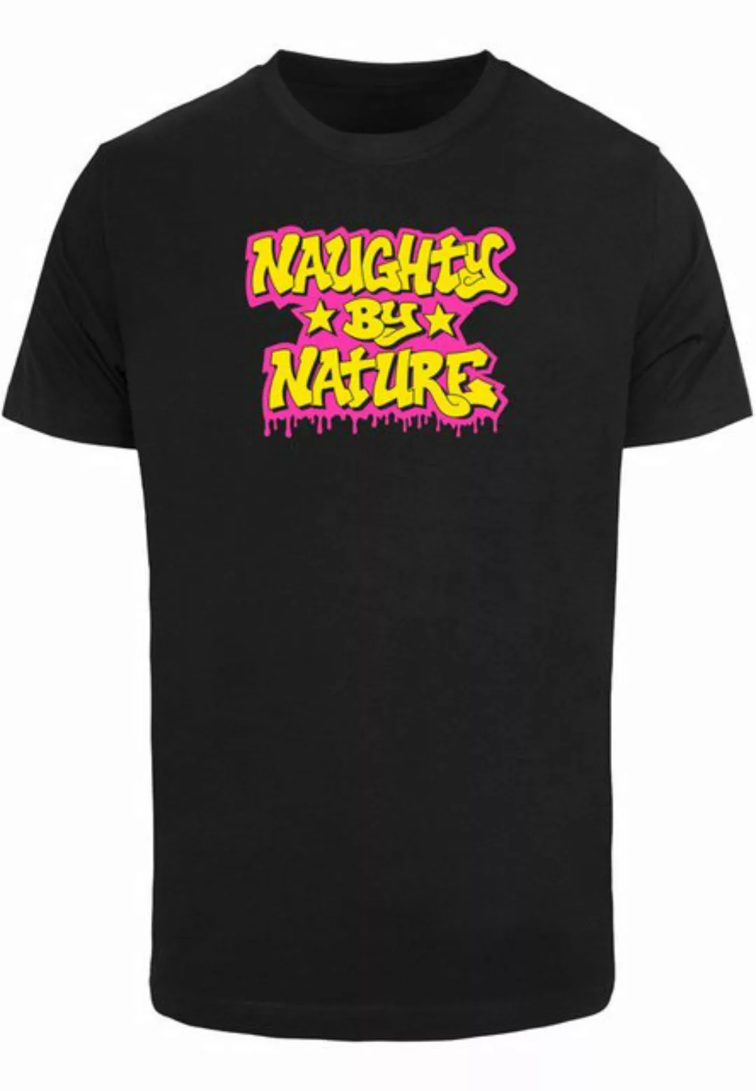 Merchcode T-Shirt Merchcode Herren Naughty By Nature - Neon Drop T-Shirt (1 günstig online kaufen