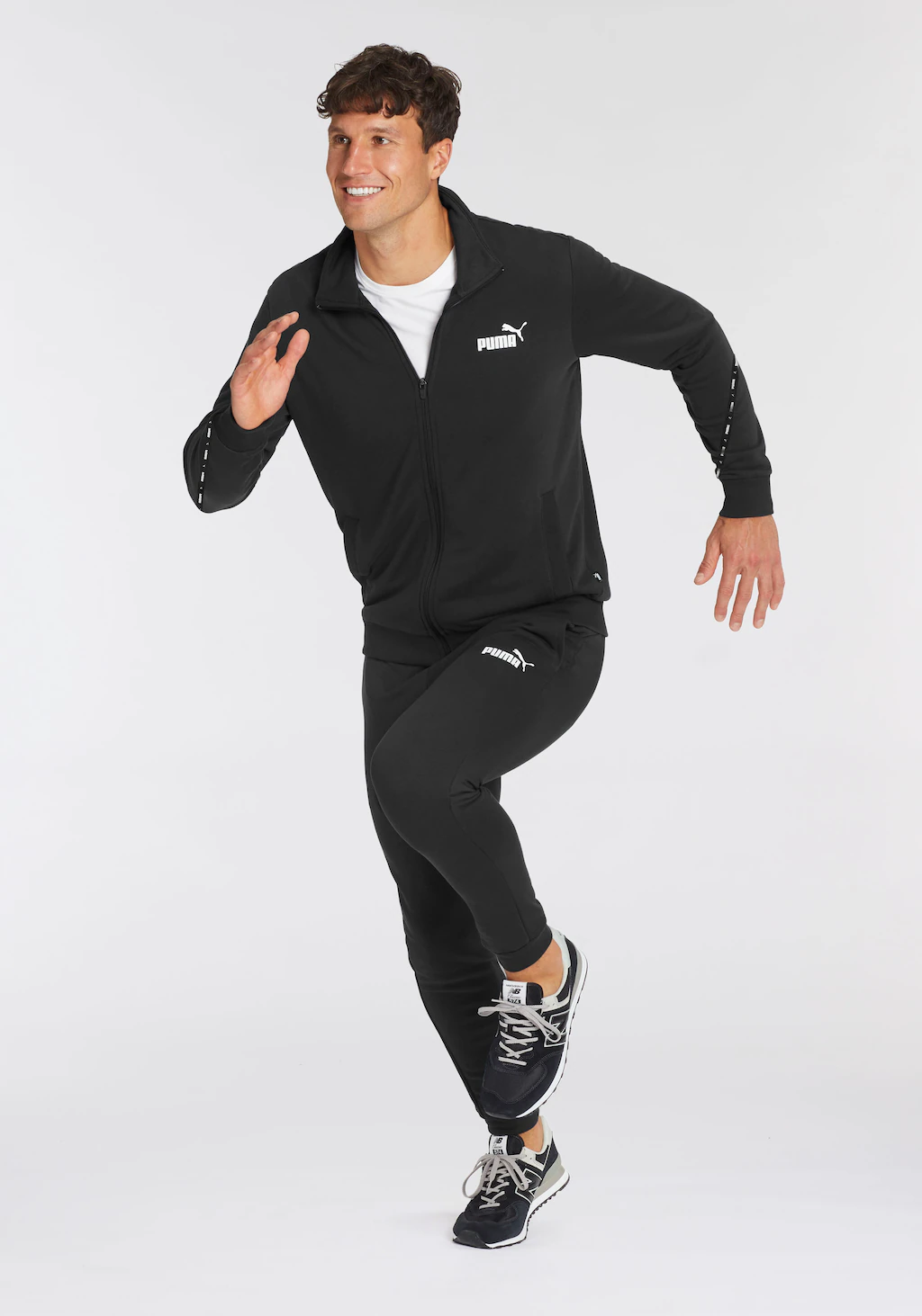 PUMA Trainingsanzug "POLY TAPE SUIT", (2 tlg.) günstig online kaufen