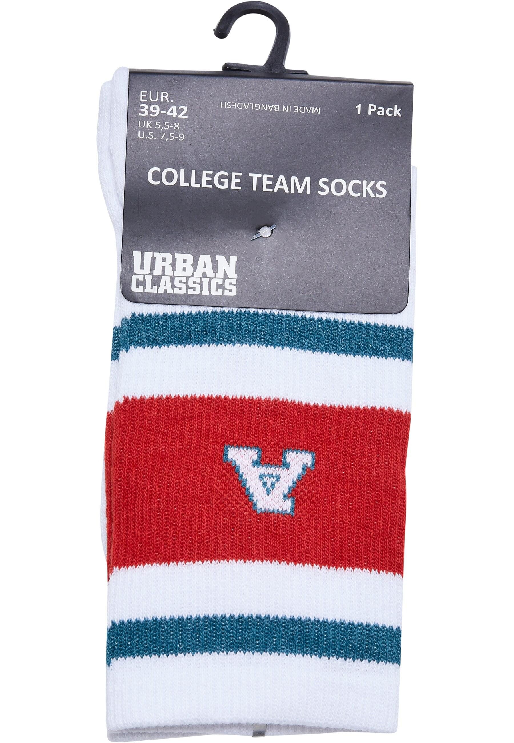 URBAN CLASSICS Basicsocken "Urban Classics Unisex College Team Socks", (1 P günstig online kaufen