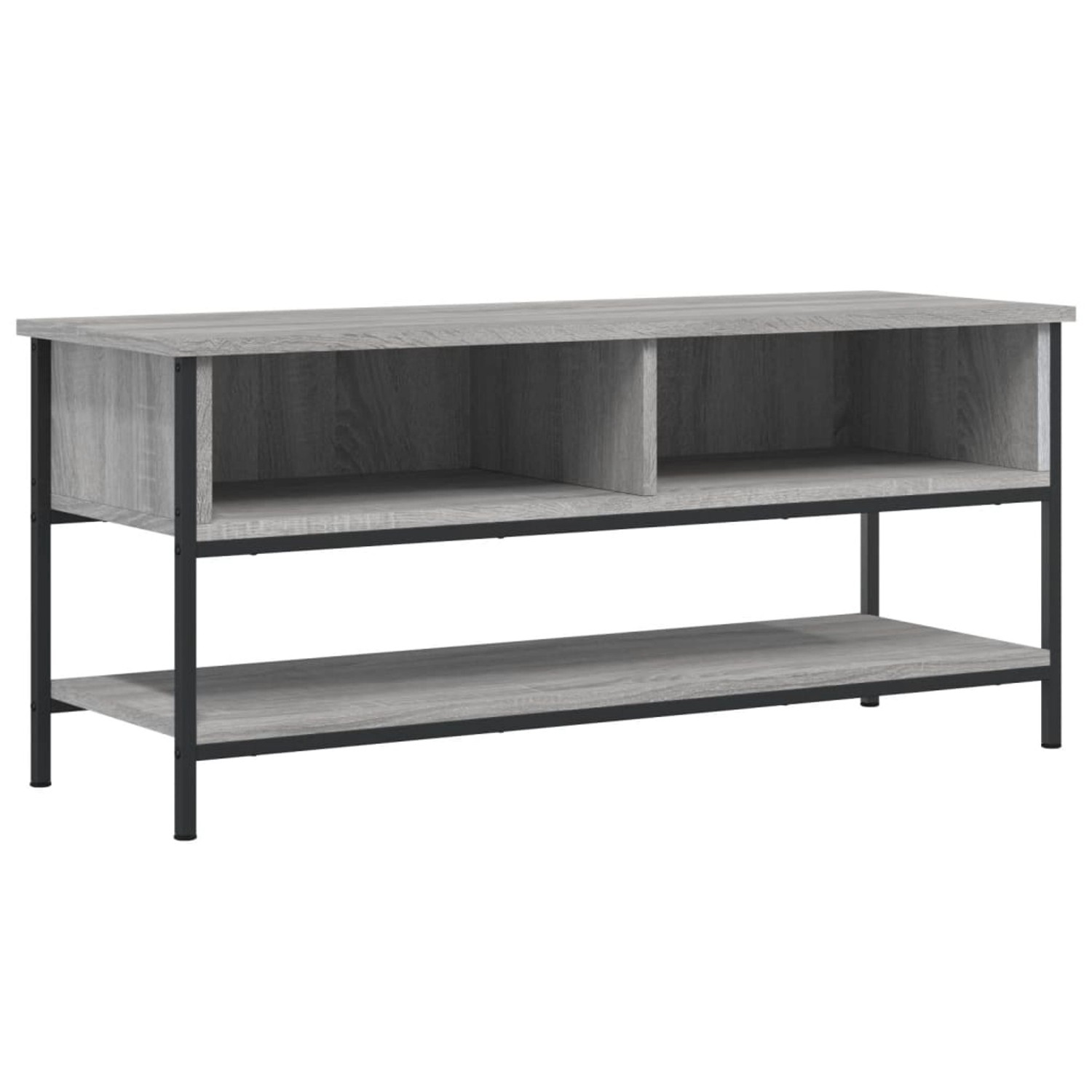 vidaXL TV-Schrank Grau Sonoma 100x35x40 cm Holzwerkstoff  Modell 7 günstig online kaufen