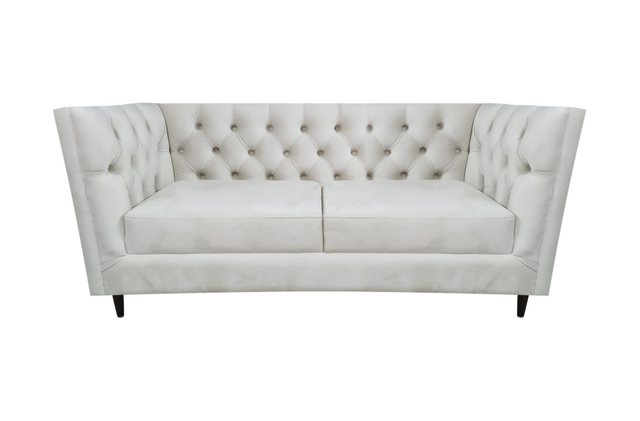 JVmoebel Chesterfield-Sofa Wohnzimmer Sofa Zweisitzer Couch Leder Sofas Pol günstig online kaufen