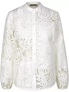 Bluse TALBOT RUNHOF X PETER HAHN weiss günstig online kaufen