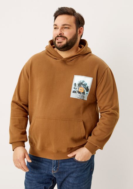 s.Oliver Sweatshirt Hoodie mit Artwork Artwork günstig online kaufen