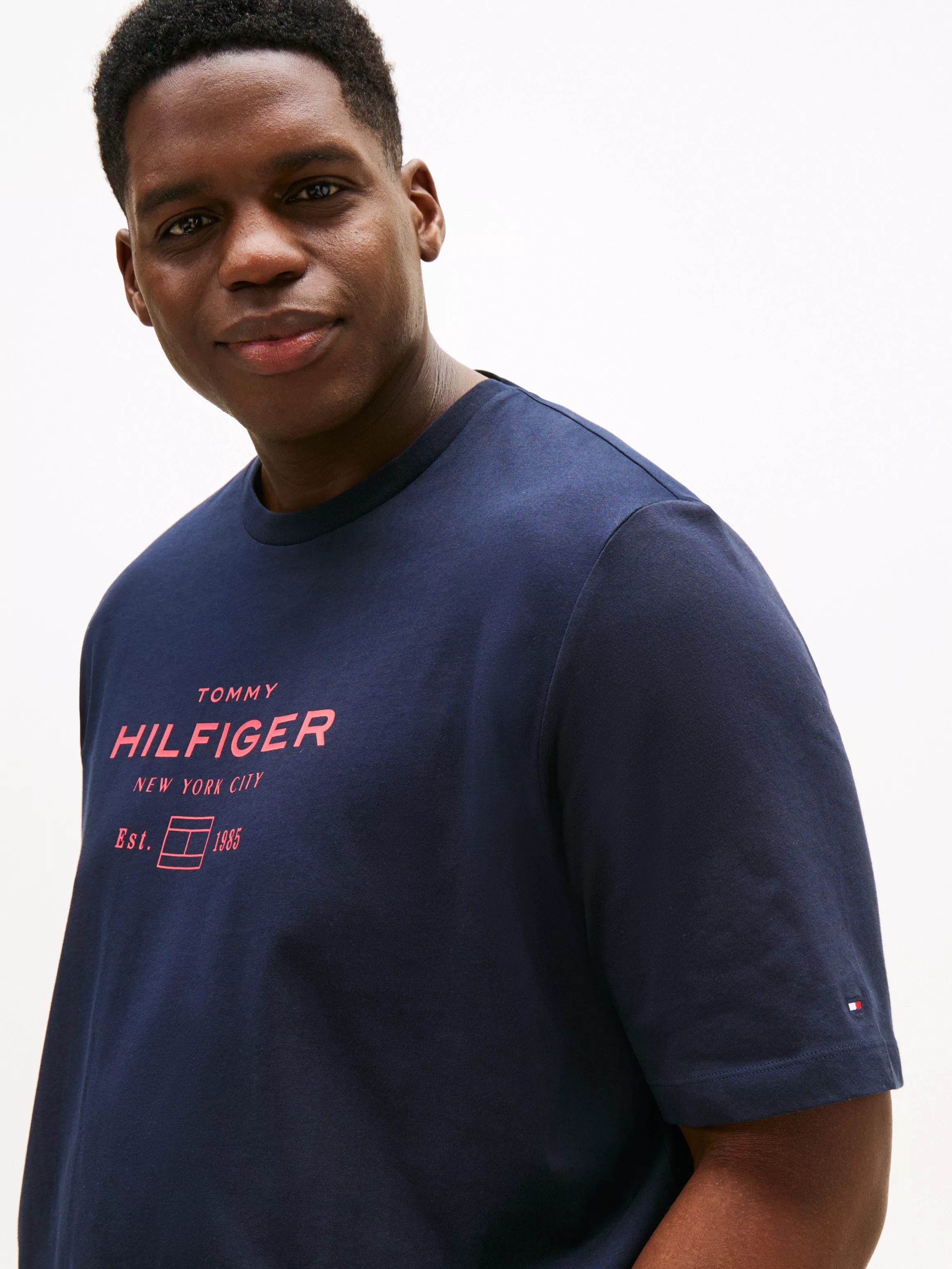 Tommy Hilfiger Big & Tall T-Shirt "HILFIGER STACK GRAPHIC TEE", Große Größe günstig online kaufen