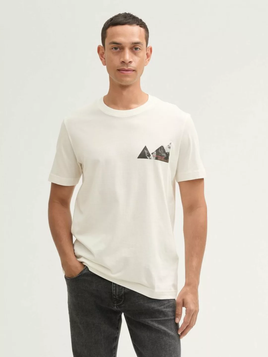 TOM TAILOR T-Shirt T-Shirt mit Fotoprint günstig online kaufen