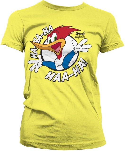 Woody Woodpecker T-Shirt Hahaha Girly Tee günstig online kaufen