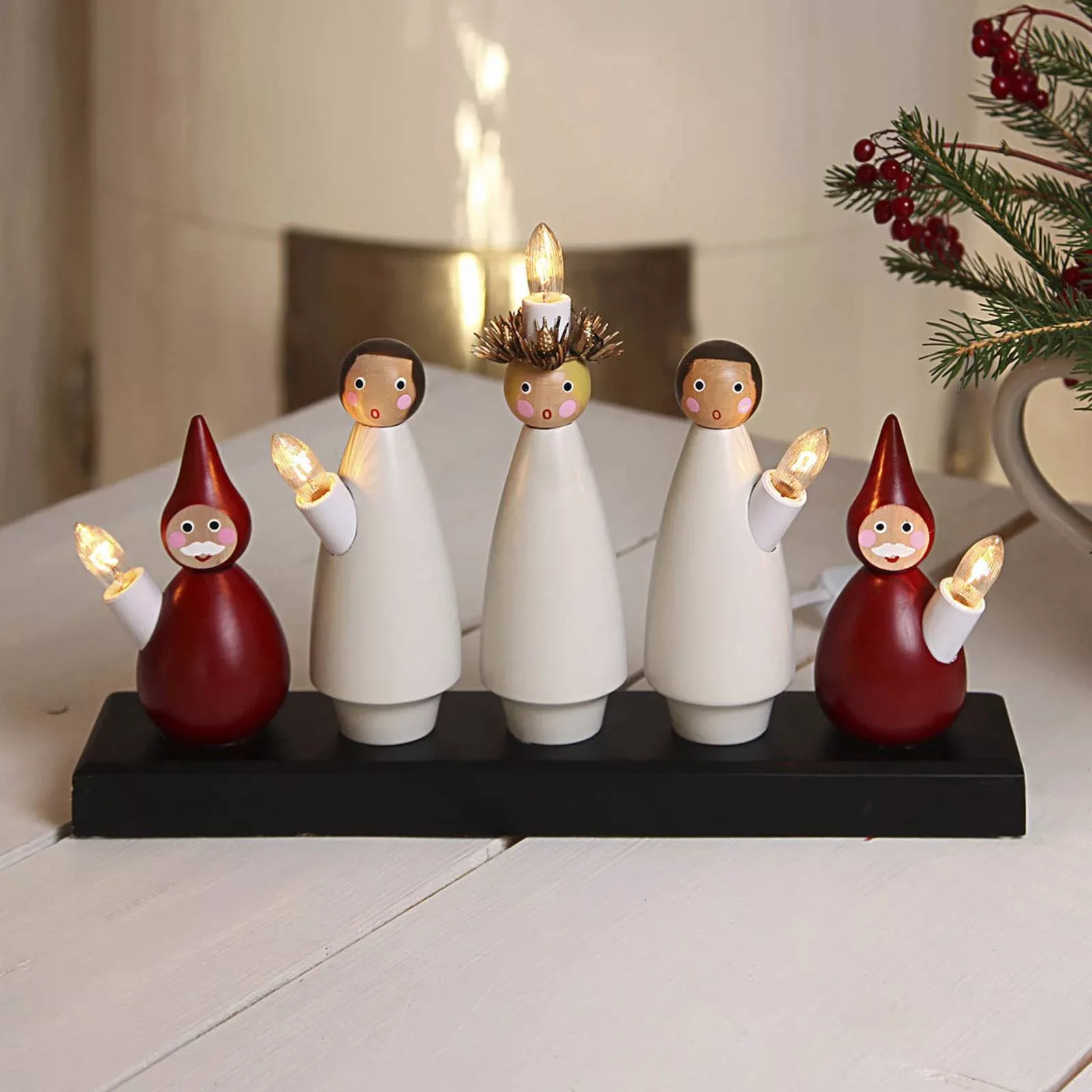 STAR TRADING Fensterleuchter Fensterleuchter Lucia Chor günstig online kaufen