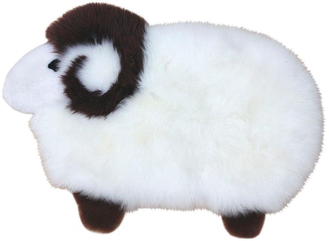 Heitmann Felle Fellteppich »Sheep«, Motivform, 40 mm Höhe, Kinderteppich, M günstig online kaufen