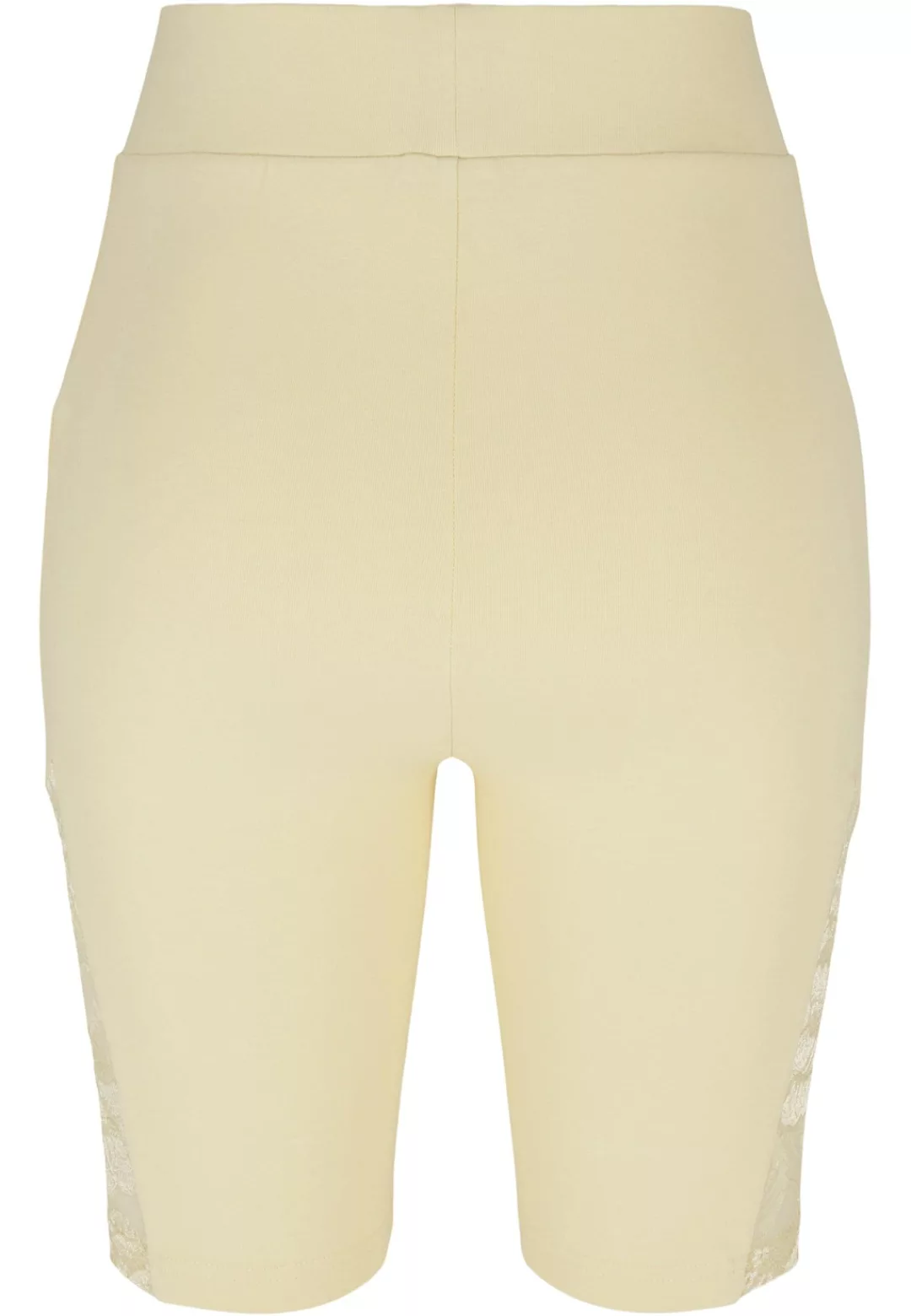 URBAN CLASSICS Radlerhose "Urban Classics Damen Ladies High Waist Lace Inse günstig online kaufen